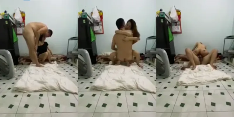 Nắc cô bạn gái trẻ xinh đẹp thật sướng